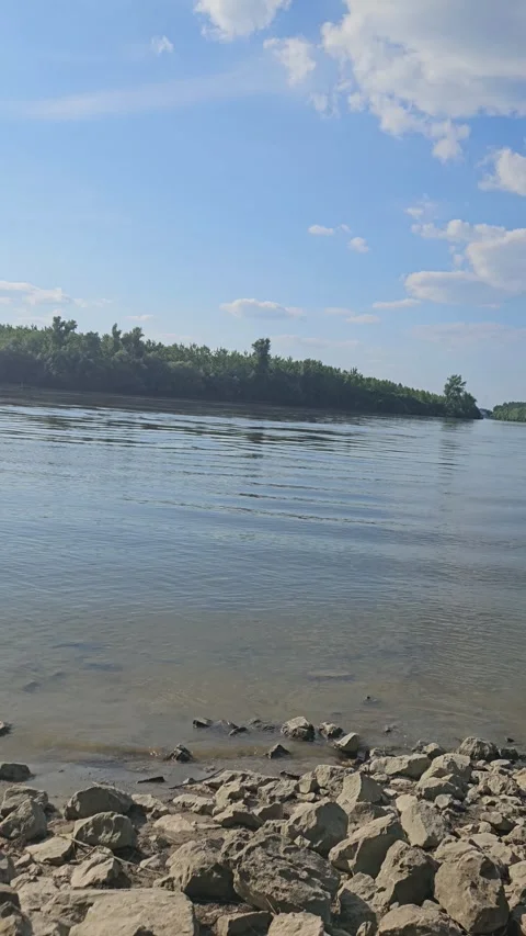 River Danube Stock Footage 309138433