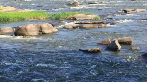 River days Video stock 11058697