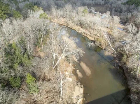 The River in December Stock Photos