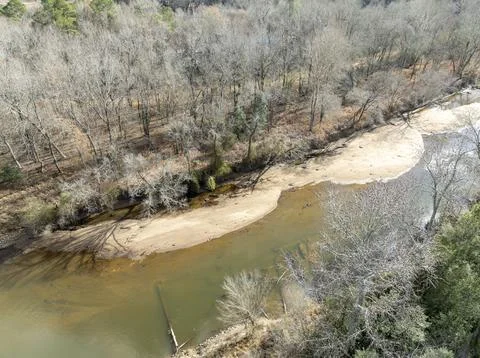 The River in December Stock Photos