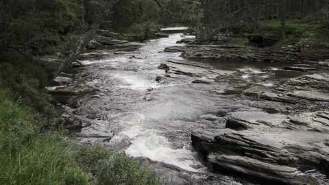 River Dee 2 4K - Scotland Stock Footage 113468417