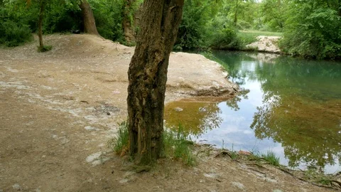 River deep in forest. Stock Footage 90114807