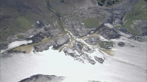 River Delta Stock Footage 39886972