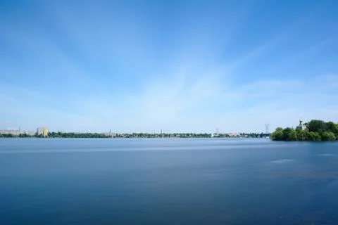 River Dnipro Stock Photos