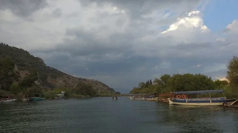 River With Dolly Shot -2 Stock Footage 125873724