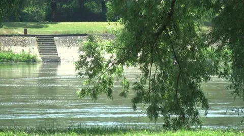 River Drava Video stock 40049451