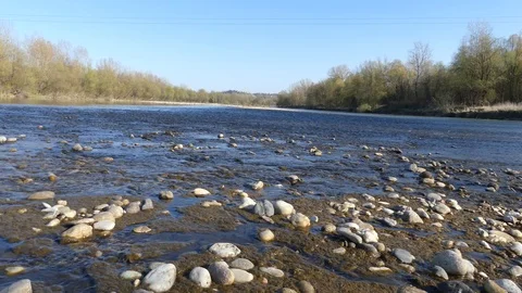 River Drava Stock Footage 106583177