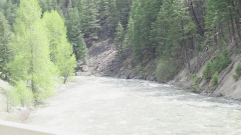 River drive by Stock Footage 110714753