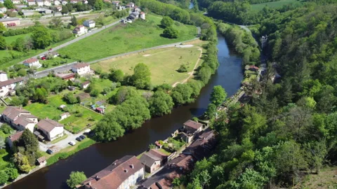 River by drone 動画素材 242839097