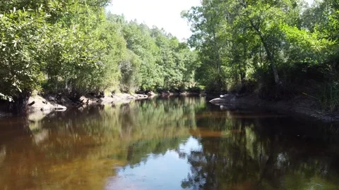 River drone footage 動画素材 160260968