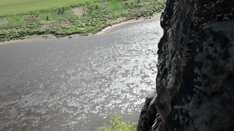 River elbe Stock Footage 39985000