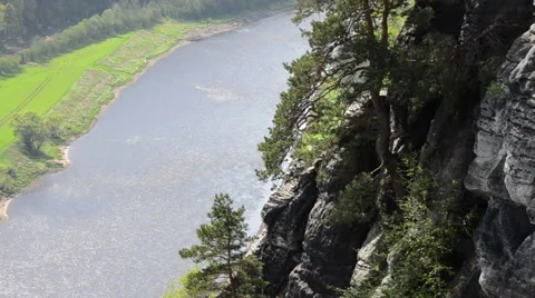 River elbe Germany Stock-Footage 39985059