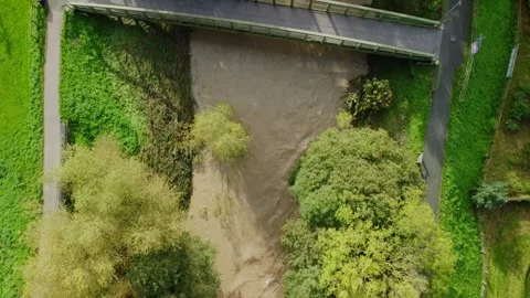River Elwy, St.Asaph Stock Footage 276501946