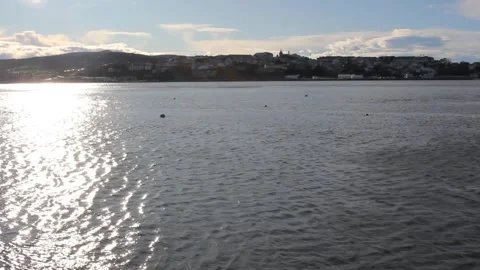 River Eo between Ribadeo and Castropol Stock Footage 304832177