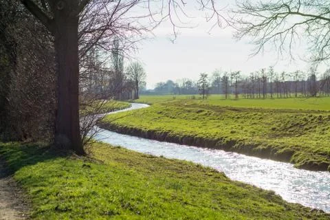 River Erft Fotos de archivo