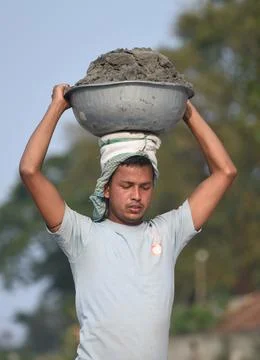River erosion in India Stock Photos
