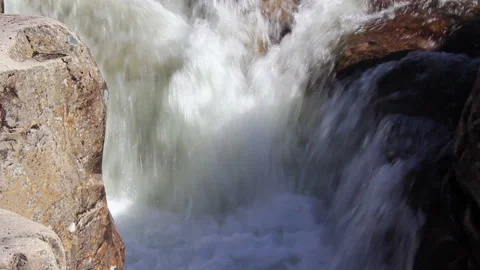 River Etive Waterfall Stock Footage 162841295
