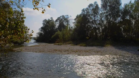 The river in the fall Stock-Footage 100111727