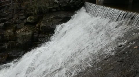 River falls in outdoor Video stock 22147882