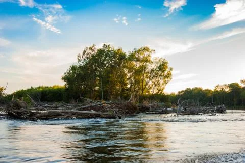 River in the far East Stock Photos