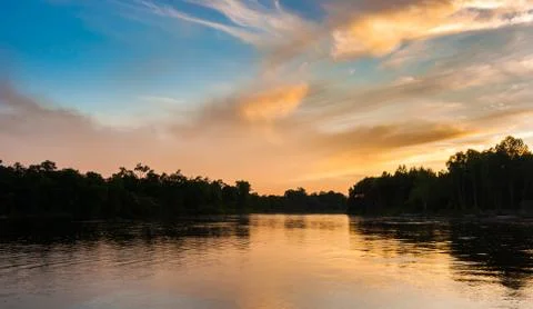 River in the far East Stock Photos