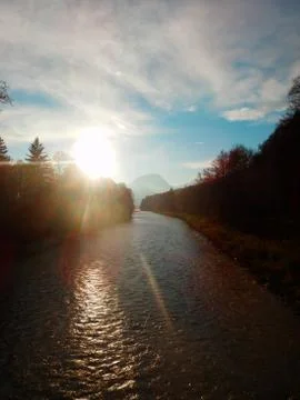 River feelings Stock Photos