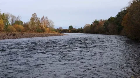 River Findhorn Stock Footage 240007615