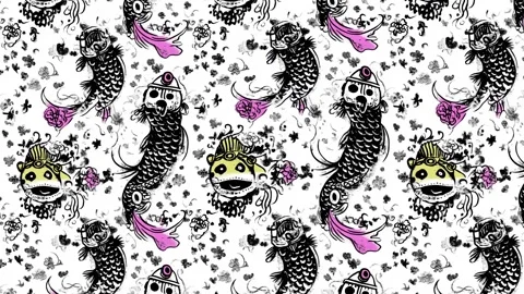 River Fish Drift – Horizontal Motion Stock Footage 306522788