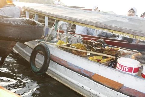 River Floating Market Stock Photos