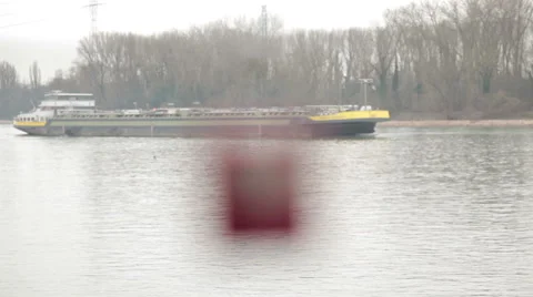 River floating ship. Vidéo 48704989