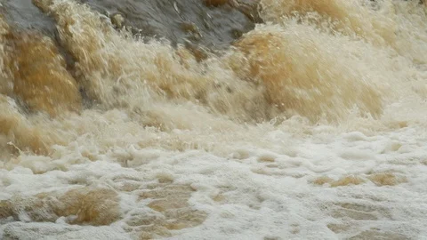 River In Flood 06 Stock Footage 113063240