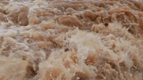 River Flooding Stock Footage 94554435