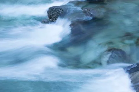 River flow background Stock Photos