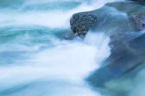 River flow background Stock Photos