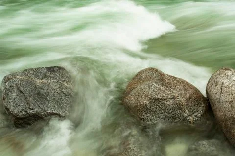 River flow background Stock Photos