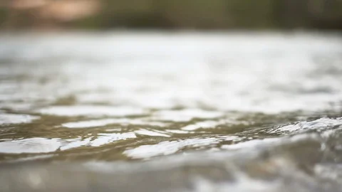 River Flow. Close-up. Stock Footage 107279648