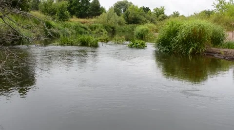 River flow 動画素材 52077576