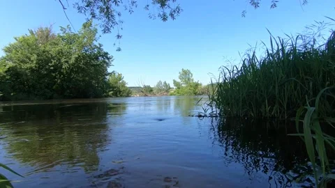 River flow Video stock 134724138