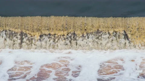 River Flow in Three States 4K Stock Footage 147660666