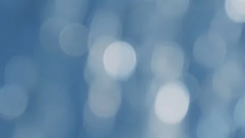 River Flowing on Back sunlight makes Ball bokeh in sparkling. Stock Footage 109147424