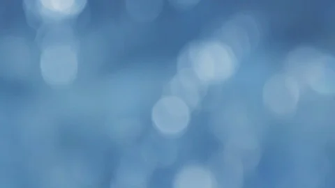 River Flowing on Back sunlight makes Ball bokeh in sparkling. Stock Footage 109149981