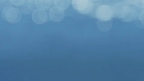 River Flowing on Back sunlight makes Ball bokeh in sparkling. Stock Footage 109150118