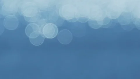 River Flowing on Back sunlight makes Ball bokeh in sparkling. Stock Footage 109150589