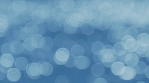 River Flowing on Back sunlight makes Ball bokeh in sparkling. Stock Footage 109151355