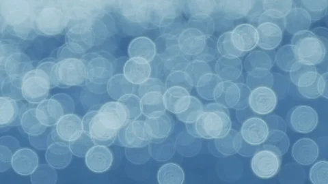 River Flowing on Back sunlight makes Ball bokeh in sparkling. Stock Footage 109152119