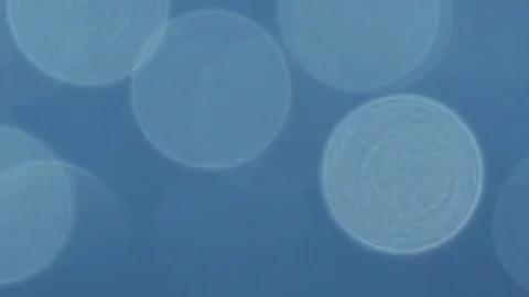 River Flowing on Back sunlight makes Ball bokeh in sparkling. Stock Footage 109153558