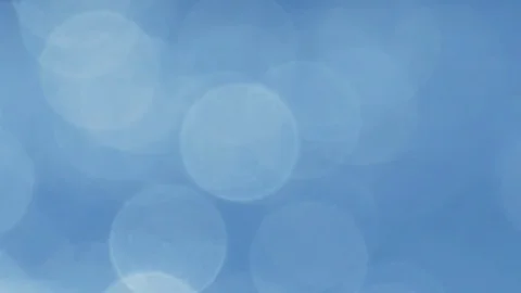 River Flowing on Back sunlight makes Ball bokeh in sparkling. Stock Footage 109153955