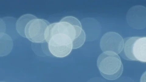 River Flowing on Back sunlight makes Ball bokeh in sparkling. Stock Footage 109154356