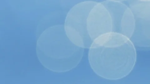 River Flowing on Back sunlight makes Ball bokeh in sparkling. Stock Footage 109154699