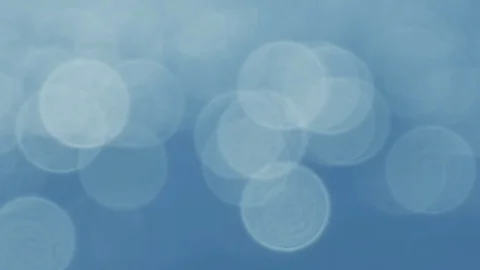 River Flowing on Back sunlight makes Ball bokeh in sparkling. Stock Footage 109154819